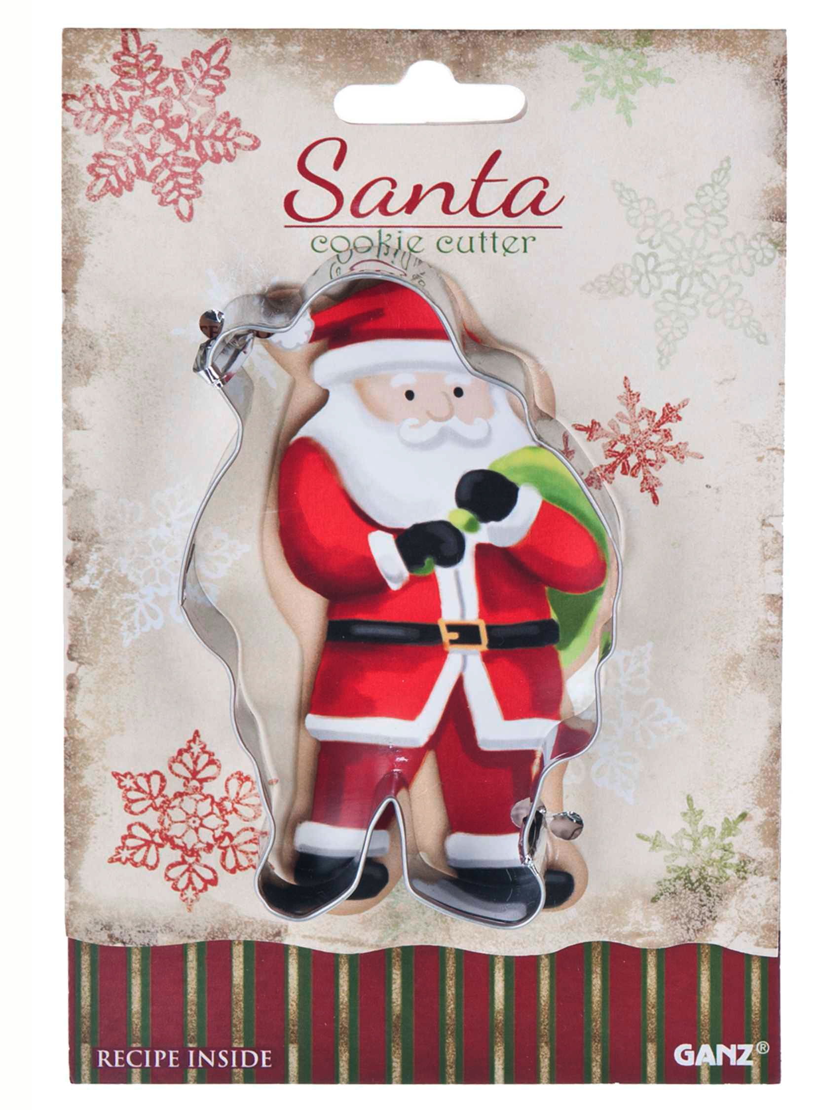 Santa Cookie Cutter Ganz Christmas Holiday Cookie Cutter