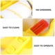 thumbnail image 3 of 1pc DIY Muro de pared Pincel Rodillo Pintura Edge Trimmer Corte de limpieza Edger Amarillo, 3 of 5
