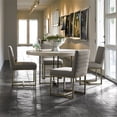 thumbnail image 4 of Universal Furniture Cooper Upholstered Dining Side Chair in Gray, 4 of 5