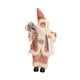 thumbnail image 4 of Figura de Papá Noel, muñeco, adorno para fiesta de Navidad, decoración navideña, coleccionable, de pie Lentejuelas rosas, 4 of 9