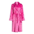 thumbnail image 3 of Joyspun Women's Plush Robe, Sizes S to 3X, 3 of 5