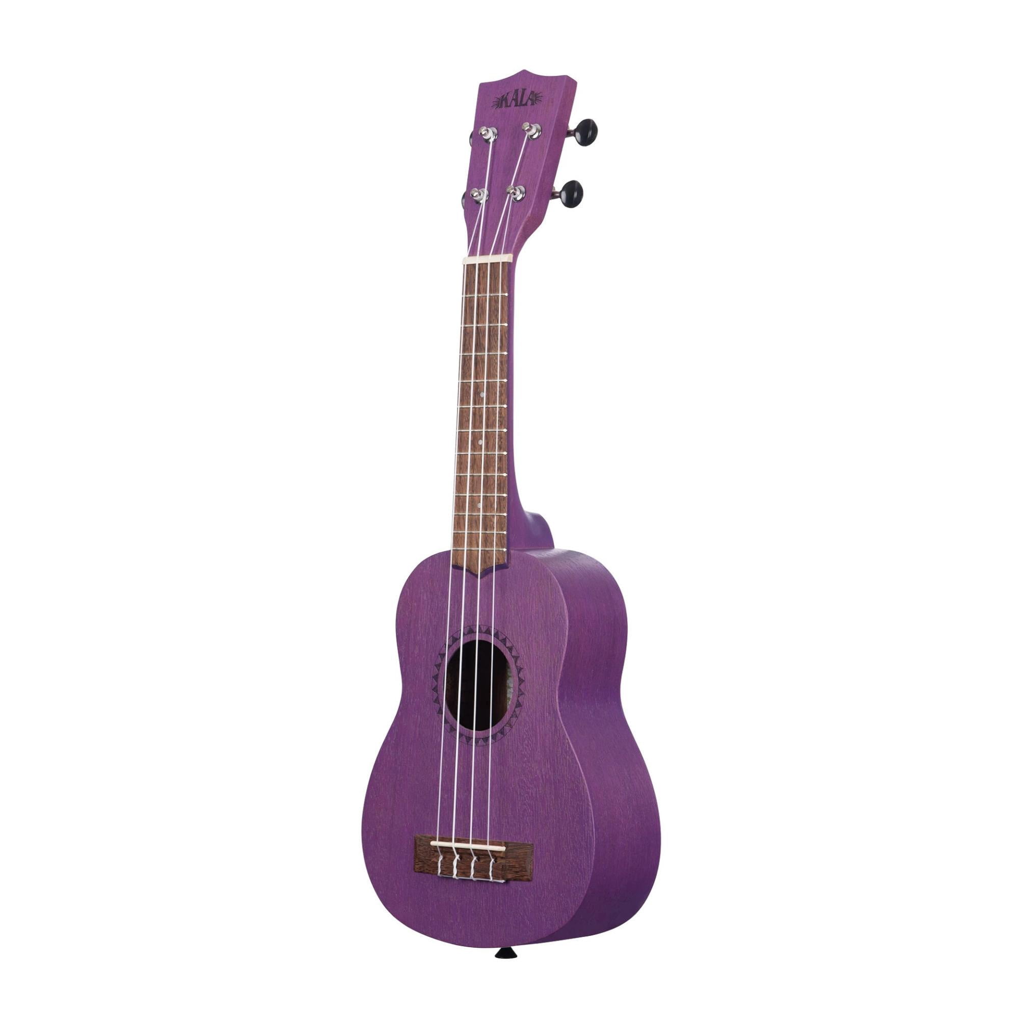 Kala Brand Music KA-MRT-PUR-S Meranti Watercolor Soprano Ukulele, Purple