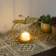 thumbnail image 1 of Decoración del hogar, decoración de habitaciones, decoración de paredes, vela de hierro, vela de cervatillo, taza de vela, accesorios de cena románticos navideños a la luz de las velas, mesa de comedo, 1 of 7