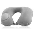 thumbnail image 1 of Viaje de automóvil Vuelo aéreo Inflable en forma de U En forma de almohada Oficina Napbierno Cuello de descanso 360 Grados Support Soft Cómodo Cojín Gris seitruly HA009720-01, 1 of 6