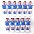 thumbnail image 1 of 11Pcs Foosball Man Table Guys Football Replacement Part Accessories Blue, 1 of 8