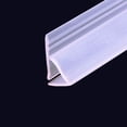 thumbnail image 2 of Tira de sellado para puerta de ducha de vidrio, tira de sellado suave para puerta de ducha de 120 pulgadas para detener fugas para puerta de vidrio sin marco de 3/8", 2 of 5