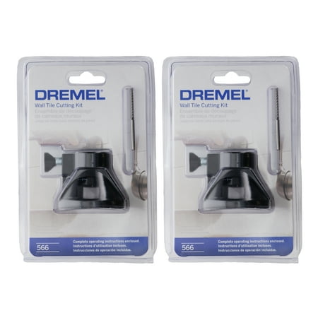 

Dremel 566 Tile Cutting Kit Tool Part for Various Dremel Models (2-Pack)