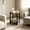Dark Gray, variant on AUU Round End Table with Open Bottom Shelf – Modern Space-Saving Side Accent Table for Living Room, Bedroom, or Lounge