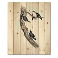 thumbnail image 3 of Designart 'Ancient Australian Bird Illustrations I' Traditional Print on Natural Pine Wood, 3 of 5