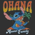 thumbnail image 2 of Mens Lilo & Stitch Ohana Guitar Lightweight Hoodie, 2 of 4