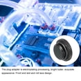 thumbnail image 5 of Uxcell Computer Water Cooling Plug Fitting G1/4" Black for PC Water Cooling Systems with O-Ring Pack of 6, 5 of 5