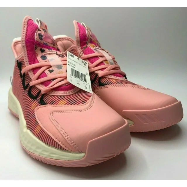NEW Adi-das Pro Boost Low 'Dia De Los Muertos' Glow Pink Shoes Mens Size 8 FZ3163