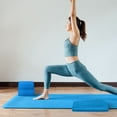 thumbnail image 6 of BalanceFrom Complete 7-Piece Yoga Set with 71” x 24” x 1” Extra Thick Mat, Blue, 6 of 12