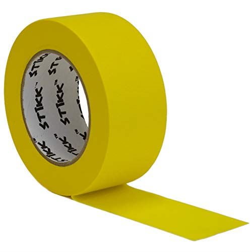 STIKK Painters Tape - 1pk Yellow Painter Tape - 2 inch x 60 Yards - Paint  Tape for Painting, Edges, Trim, Ceilings - Masking Tape for DIY Paint