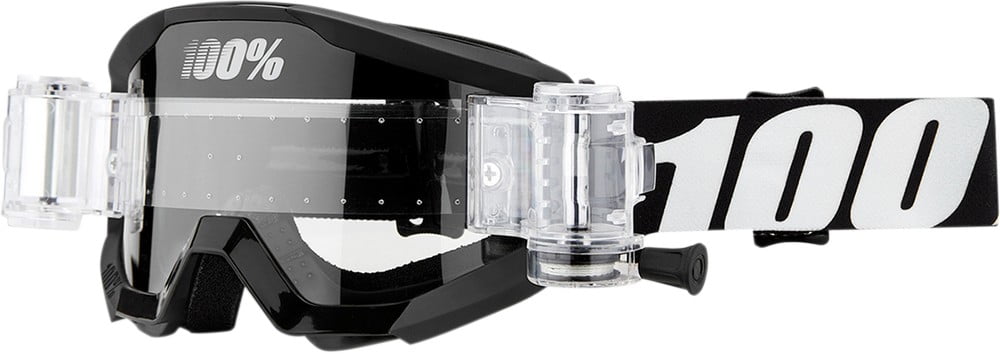 white 100 goggles