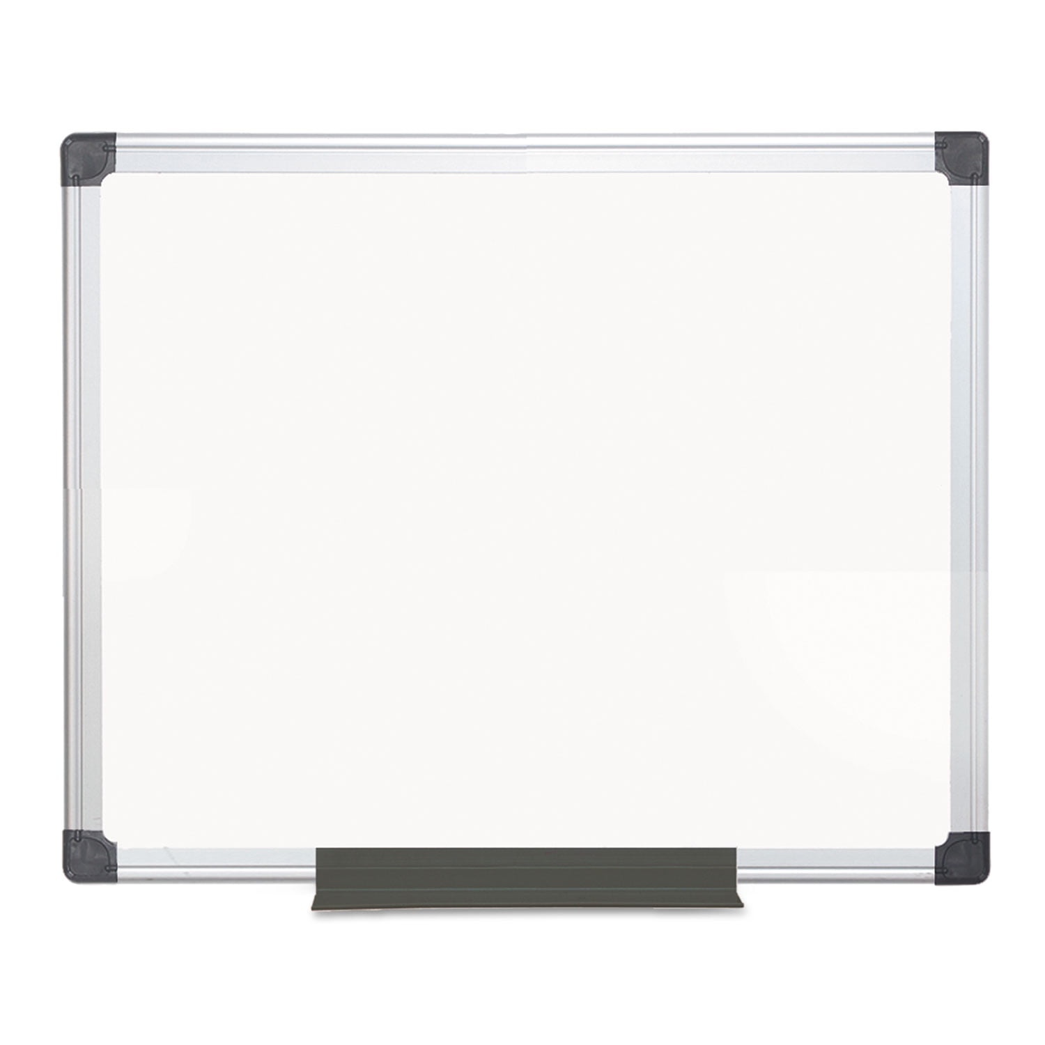 MasterVision Value Melamine Dry Erase Board 24 x 36 White Aluminum