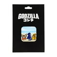 thumbnail image 2 of Godzilla, Mothra, and Rodan Chibi Square Enamel Pin, 2 of 8