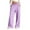 Purple, variant on Ruyang Girls Oversized Wide Leg Sweatpants Baggy Straight Leg Track Pants Casual Plain Pockets Fleece Lined Joggers Preppy Trendy