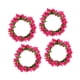 thumbnail image 5 of Anillos para velas portavelas de pilar guirnalda de bayas corona de velas pequeña para El día de San Valentín y Acción de Gracias Rosa BLESIY, 5 of 8