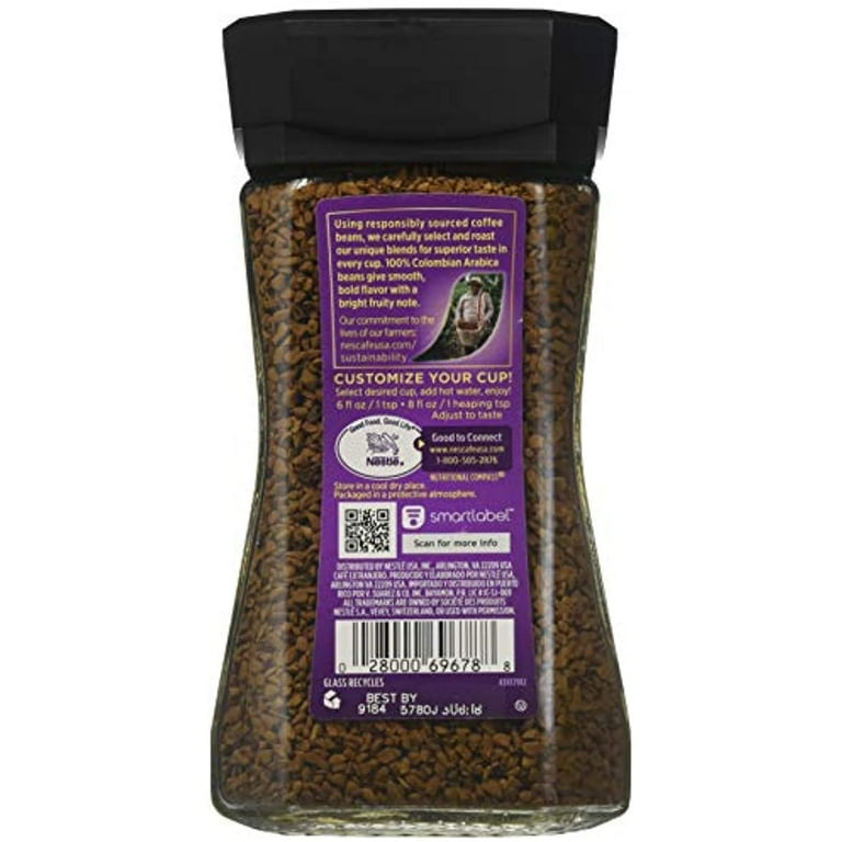 Amazon.com : NESCAFÉ Taster's Choice Instant Coffee, Dark