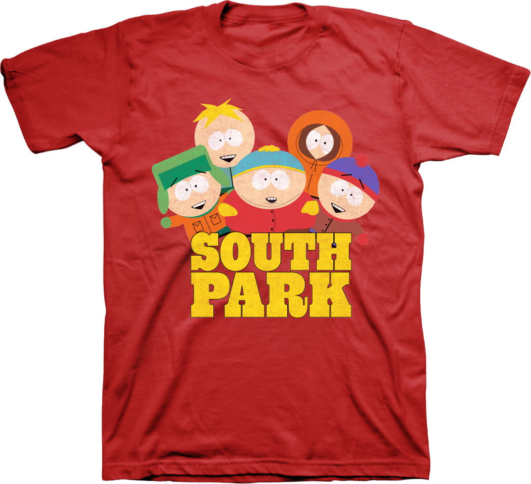 South Park Cartman Kenny Stan Kyle Shirt Funny Black Vintage Gift Men Women Tee