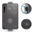 thumbnail image 4 of Pyle PLMR24 3.5" 200W 3-Way Marine Audio Speakers Outdoor Weatherproof (2 Pack), 4 of 6