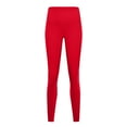 thumbnail image 5 of GEWSEY Yoga Leggings High Waisted Soft Pants Buttery Workout Athletic Lounge Yoga Pants (Red, S), 5 of 6