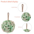 thumbnail image 3 of 4 gradient bicolor bath flowers large size rubbing bath ball foam mesh flowers, 3 of 6