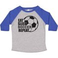 thumbnail image 3 of Inktastic Eat Sleep Soccer Repeat Boys or Girls Toddler T-Shirt, 3 of 5