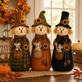 thumbnail image 7 of JHRGJIO Scarecrow Style Decor Accent, Mantel Entryway Table Sideboard Console Display, Cozy Autumnal Home Decoration Shelf Fall Decor Halloween Decorations Indoor Outdoor, 7 of 7