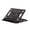 Black, variant on Yammee Height Adjustable Laptop Cooling Pad Foldable Stand For Mobile Phone Tablets