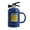 Blue, variant on Homelife Coffee Cups Ceramic Tea Cup Flame Extinguisher Shaped Mug with Lid Spoon 400ml Hot Cold Drinks Milk Juice Beverage Mug Office Home Travel Gifts