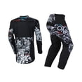 thumbnail image 2 of O'Neal 2025 Adult Mens Element Attack Motocross Offroad Jersey Pant Combo Black/White (Large/W36), 2 of 8