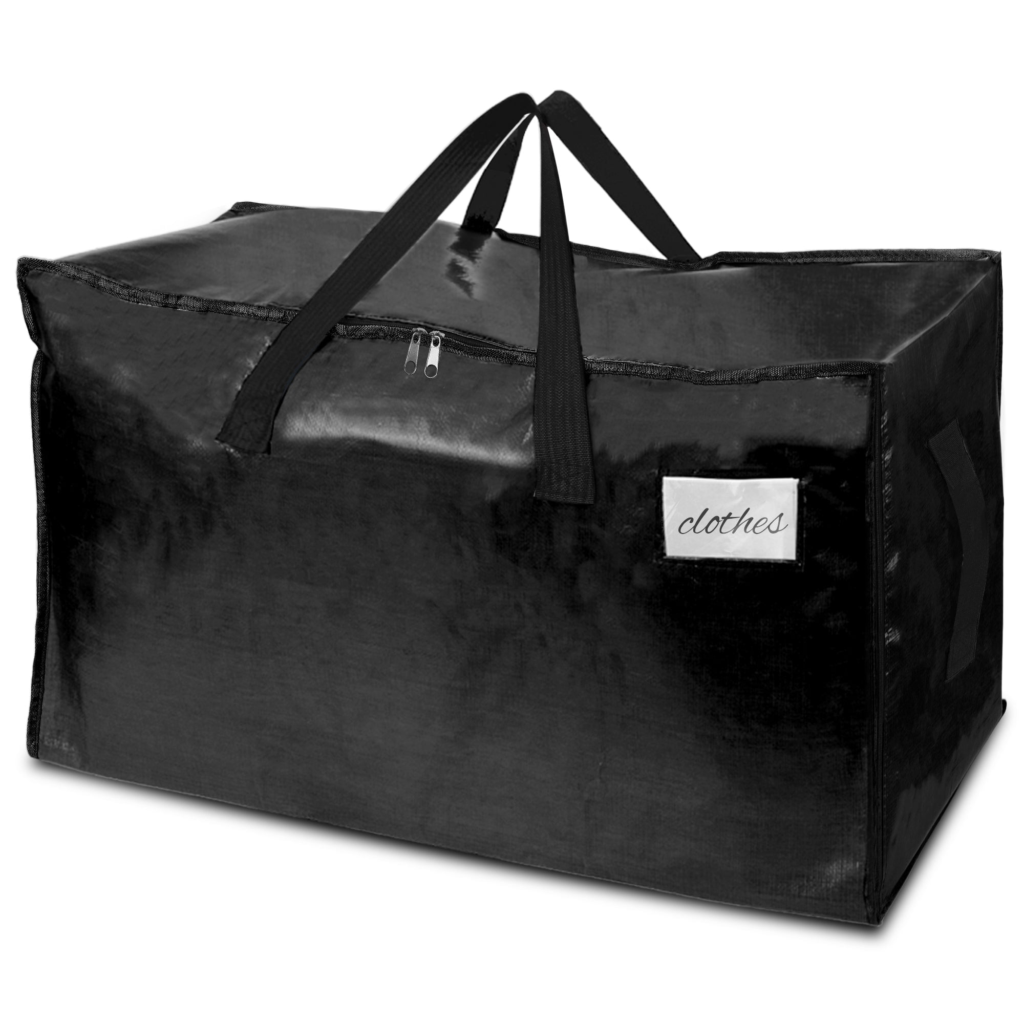 Nefoso Storage Moving Bags, 4Pcs Large Storage Bags for Clothes, Heavy