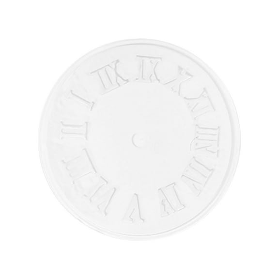 Tyeign Epoxy Resin Clock Molds 6.1 Inch Diy Mirror Finish Silicone Casting Kit for Home Wall Decor Desk Ornament Craft Gift, 1X Silicone Mold for Clock Ornament