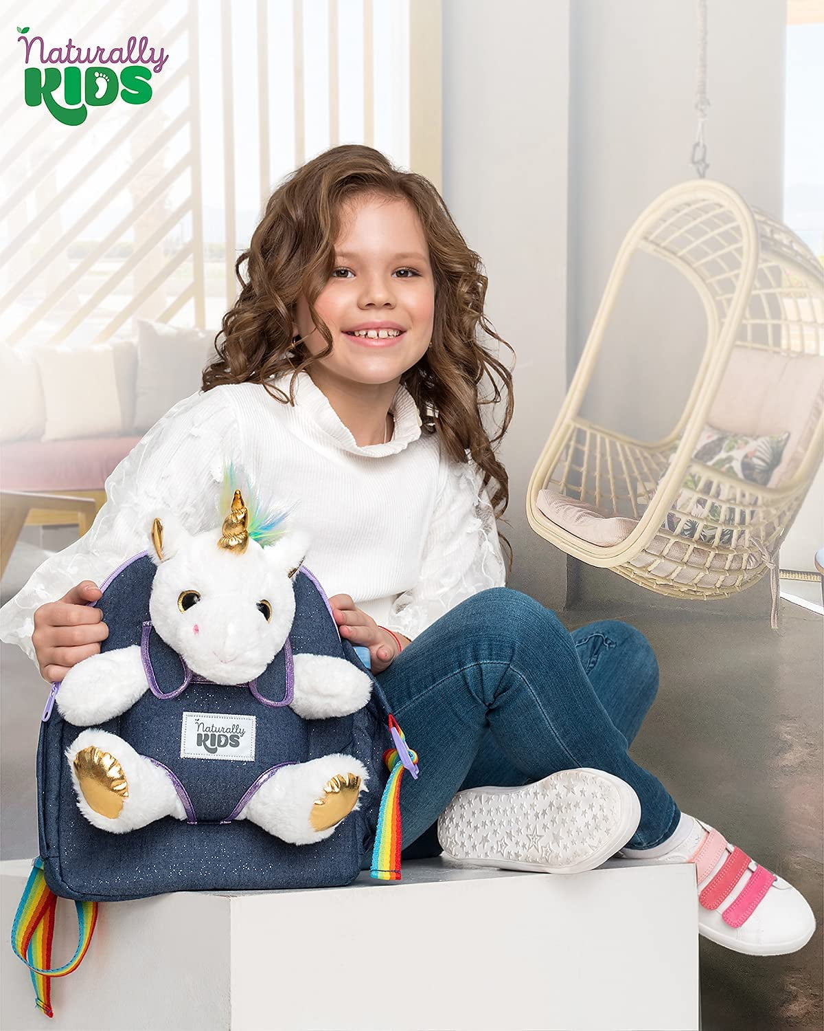  Naturally KIDS Unicorn Backpack, Unicorn Toys for Girls Age 4-6,  2-3 Year Old Girl Toys, Toddler Birthday Gift Idea : Clothing, Shoes &  Jewelry