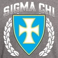 thumbnail image 3 of CafePress - Sigma Chi Flag Colored T Shirt - Men's Fitted T-Shirt, 3 of 4