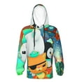 thumbnail image 7 of The Octonauts Youth Active Sweatshirt Printing Casual Pullover Hoodies Winter Fall Clothes Outerwear Large, 7 of 7