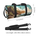 thumbnail image 2 of Easygdp Coastal Palm Beach Bolsa de Viaje, Bolsa de Mano, Bolsa de Gimnasio, Bolsa de Equipaje para Viaje, 2 of 6