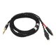 thumbnail image 2 of Cable de auriculares de 3,5 mm para Sennheiser HD580 HD600 HD650 HD25 HD545 HD565 HD535 HD660S 2 m/6,6 pies, 2 of 5