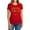 Red, variant on JLA Swin Team Women's T Shirt, Carolina Blue, X-Large
