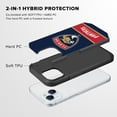 thumbnail image 2 of Apple iPhone 15 Plus - NHL Licensed Florida Panthers Team Logo on Jersey Textured Dual Layer Case, 2 of 5