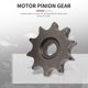 thumbnail image 3 of 2Pcs Electric Scooter 10T 428 Sprocket for Chain Motor Pinion Gear, 3 of 5