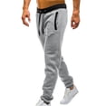 thumbnail image 2 of Kureaily Men's Athletic Pant with Pockets Open Bottom Sweatpants for Men Workout, Exercise, Running, 2 of 8