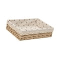 thumbnail image 2 of Baneta de almacenamiento Contenedor de contenedor apilable MacRame Caja de decoración Bandeja decorativa para frutas de cena comida para el 31CMX21CMX8CM, 2 of 8