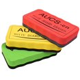 thumbnail image 1 of Effaceur de Tableau Blanc Magnétique, 3 Effaceurs Colorés, 3 Pcs, 1 of 5