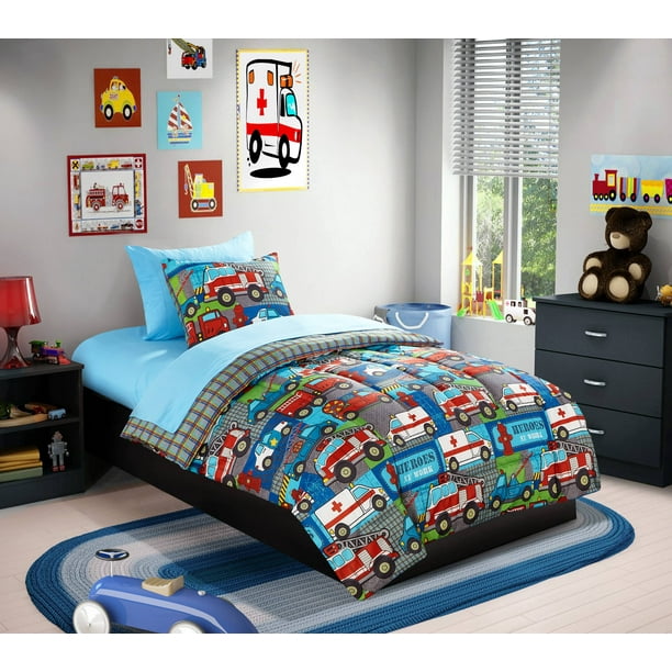 Heritage Club Heroes at Work Bed in a Bag Bedding Set
