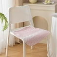 thumbnail image 5 of Btomtd Four Seasons Office Seat Cushion No Slip Pure Thin Chair Pads for Dining Chair and Computer Seat Washable Chair Cushion - 17.71x17.71 inch, Pink, 5 of 6