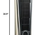 thumbnail image 6 of Tower Space Heater Indoor, Compact Electric Heaters for Indoor Use, Small Space Heater with Remote, I  Space Heaters for Indoor Use, 22.5 Inches, Grey/Black, 1500W, 751320, 6 of 6
