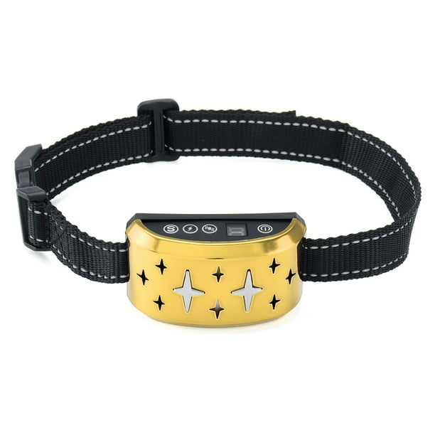 Waterproof USB Charge Pet Dog AntiBarking Collar With LED indicator